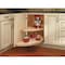 Rev-A-Shelf Maple Veneer, Light Brown, 35 in W, 16 in H, 35 in D, 17.15 in L, Light Brown 4WLS882-35-570 - alternate 5